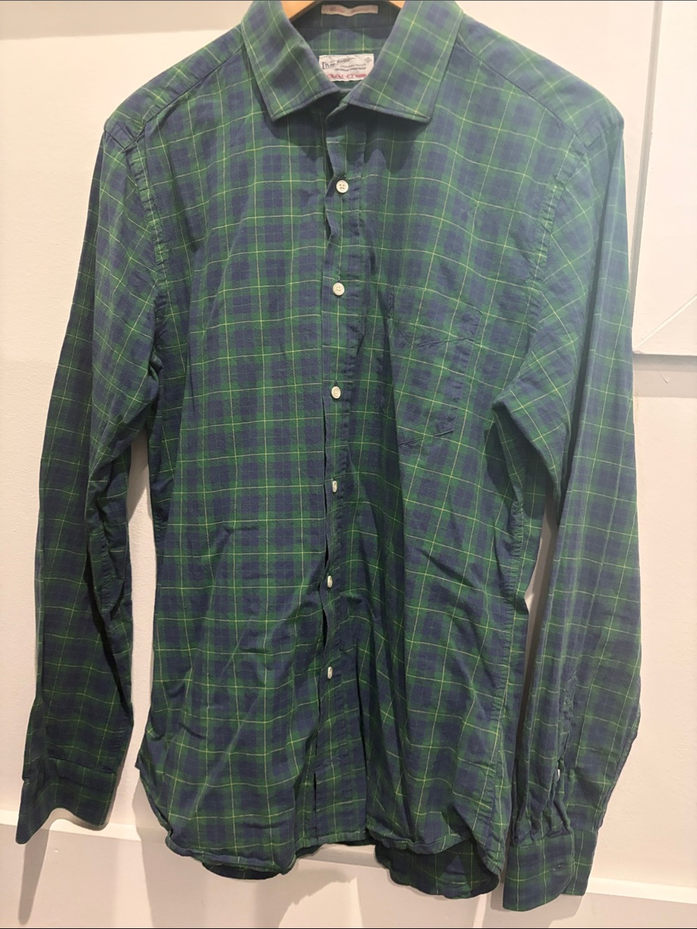 Winter Madras Button Down